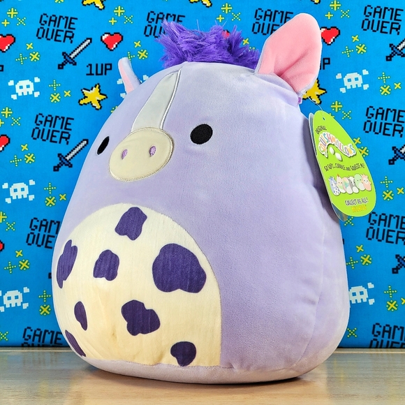 Squishmallow Meadow the Purple Horse 11" Ultrasoft Stuffed Animal Plush NWT - Picture 6 of 12